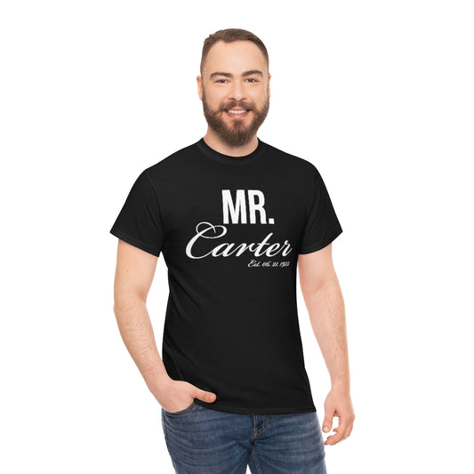 Mr. Couples Tee - Customized Carter Sr