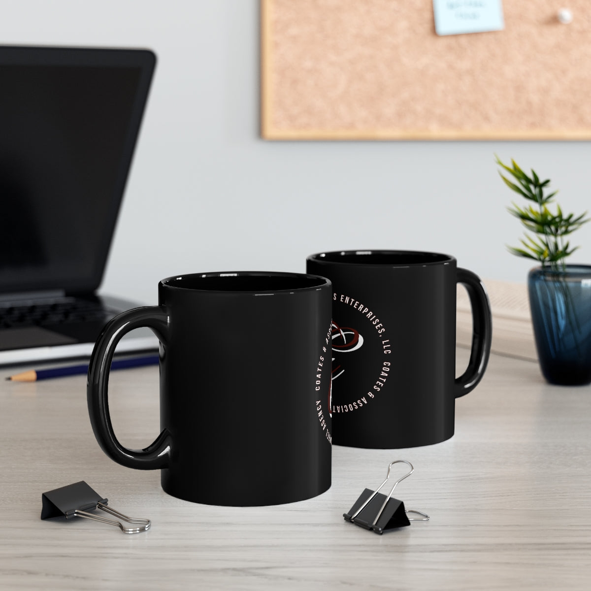 Logo 11oz Black Mug