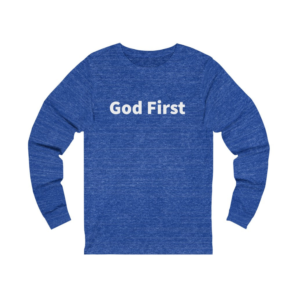 God First Unisex Long Sleeve Tee