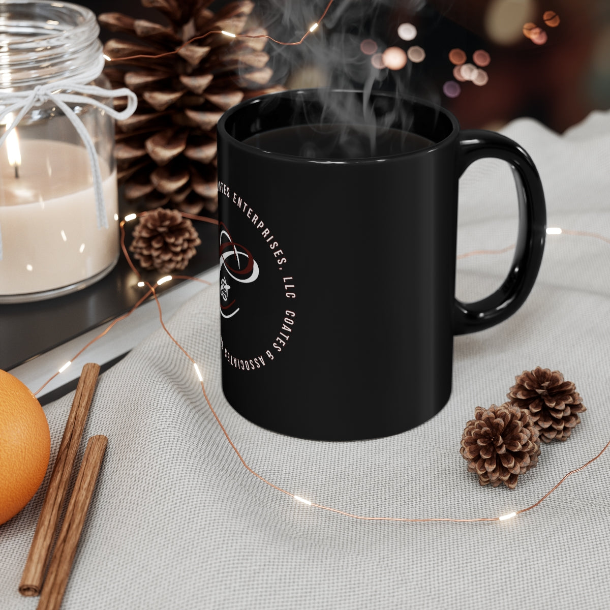 Logo 11oz Black Mug