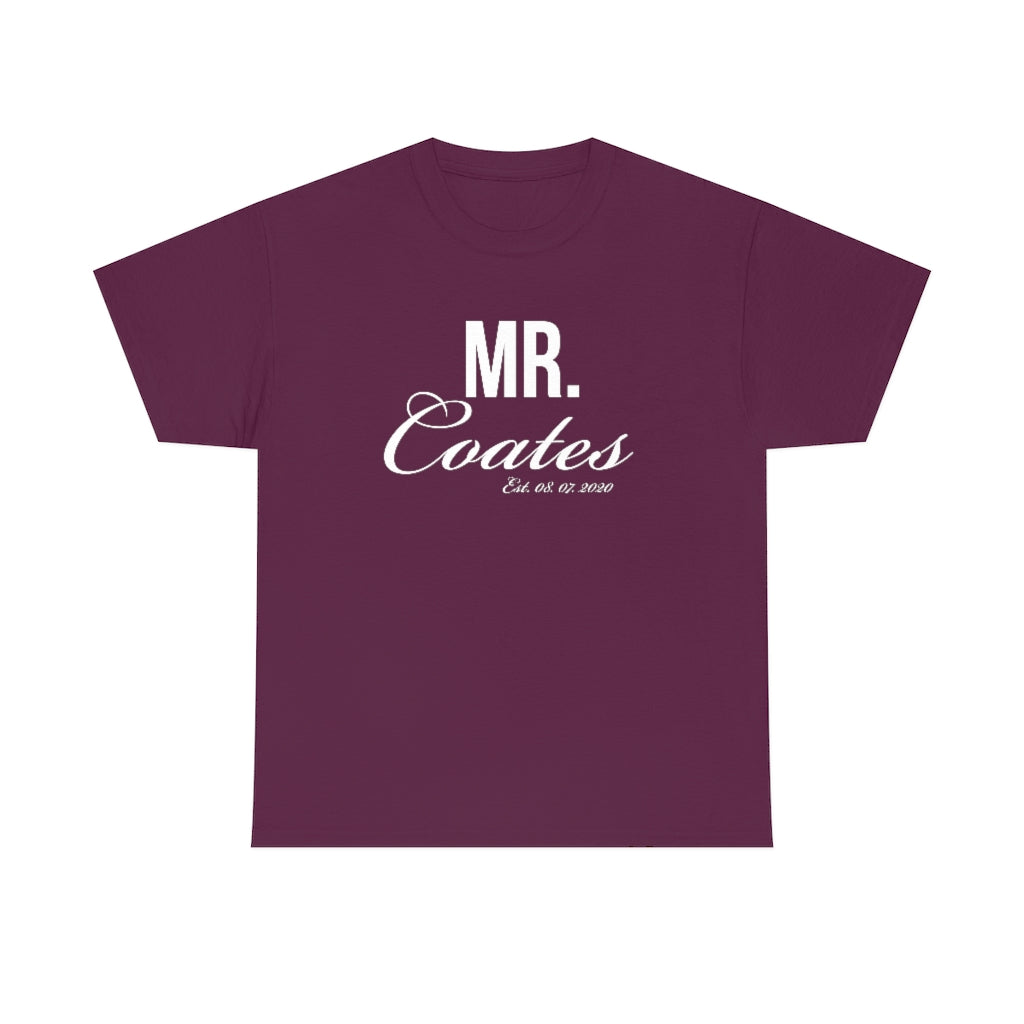 Mr. Couples Tee - Customized Carter Sr