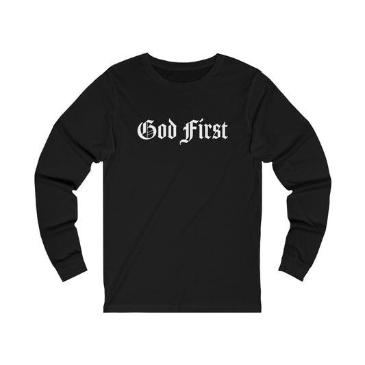 God First Unisex Long Sleeve Tee