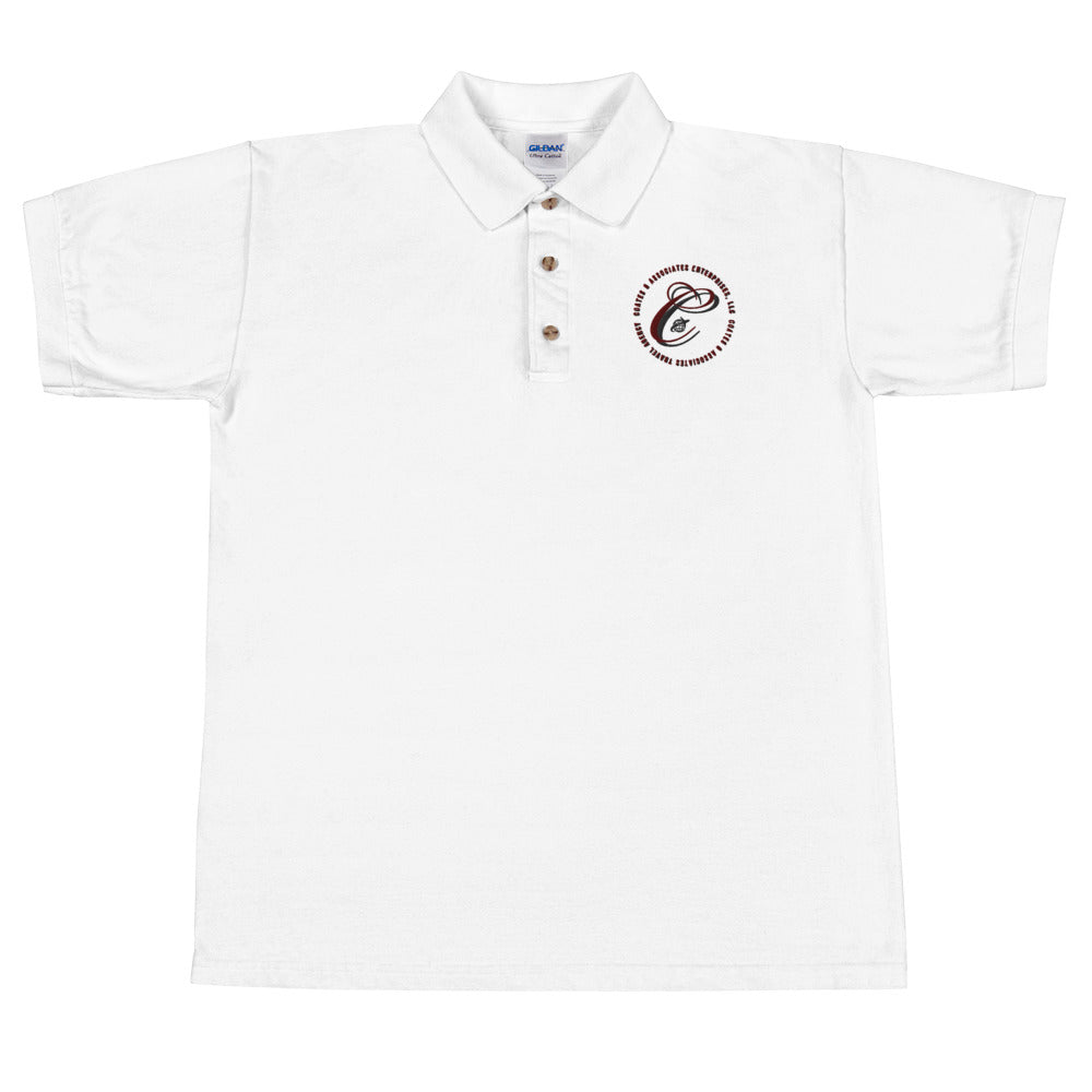 Logo Embroidered Polo Shirt