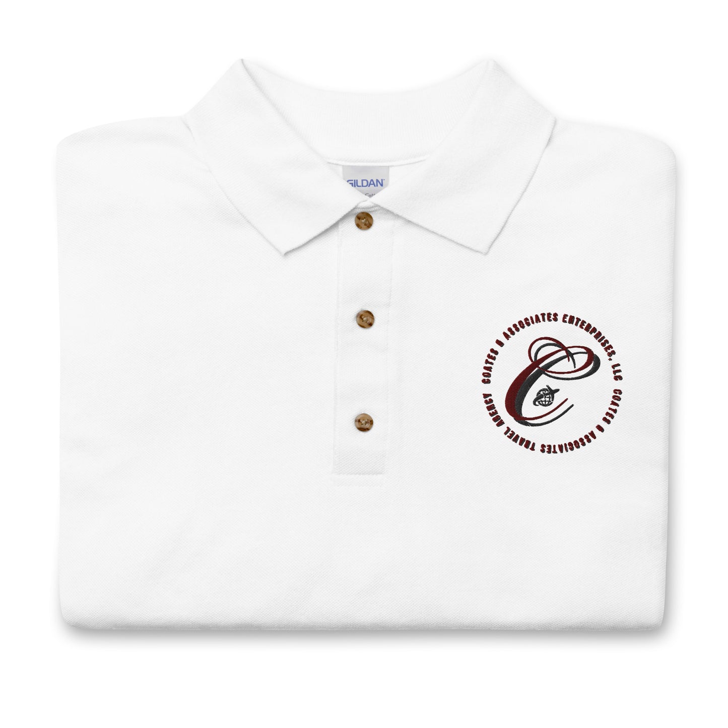 Logo Embroidered Polo Shirt