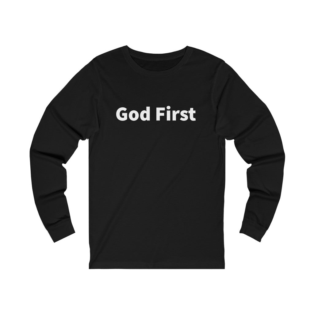 God First Unisex Long Sleeve Tee