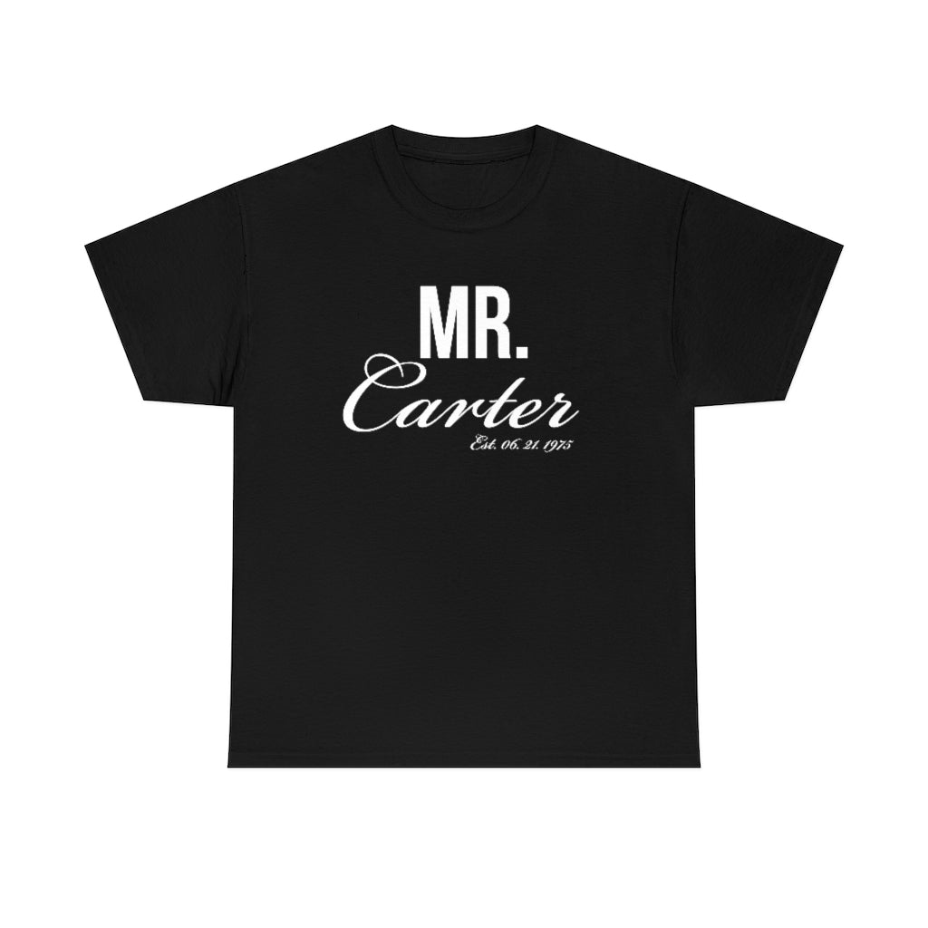 Mr. Couples Tee - Customized Carter Sr